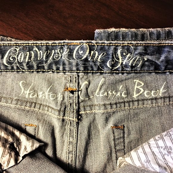 CONVERSE ONE STAR "Stanton Classic" Boot Cut Jeans - Picture 16 of 16